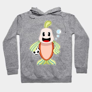 Fish Soccer player Soccer Sports Hoodie